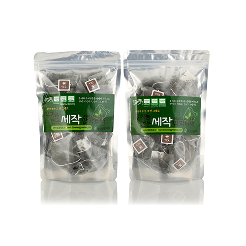 세작삼각티백((천연옥수수전분티백)(1.2gx25ea)x2
